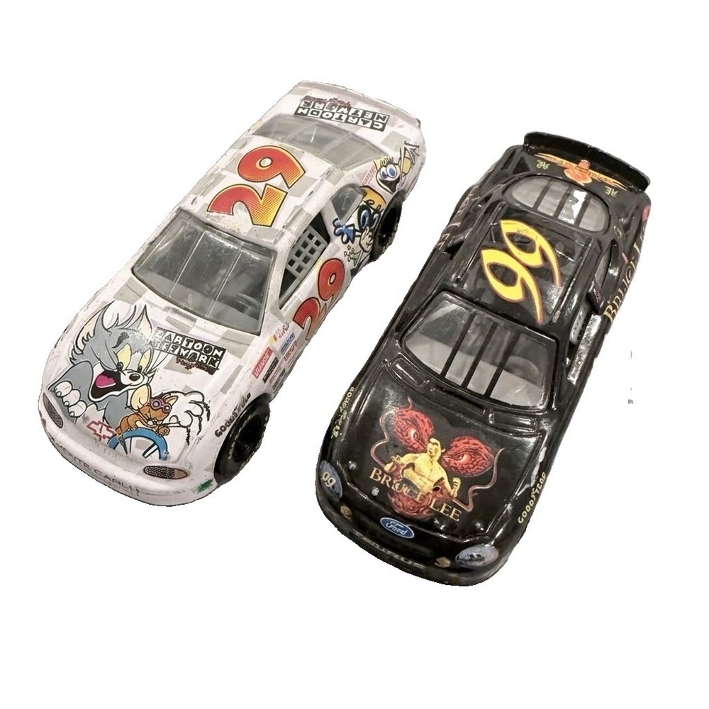 NASCAR 1/64 Diecast Lot Racing Champions Tom Jerry Cartoon Network Bruce Lee 99